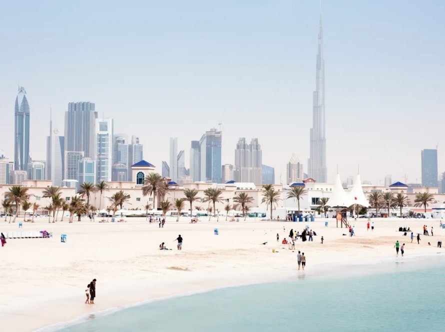 A-wonderful-shot-of-one-of-the-wonderful-beaches-in-Dubai